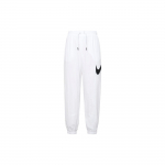 Nike Sportswear Essential Logo Prindiga Keskmise K&otilde;rgusega Pingutusn&ouml;&ouml;riga Jooksup&uuml;ksid Naistele Valge DM6184-100 XL