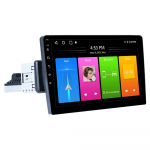 REAKOSOUND Carplay 9-tolline universaalne &uuml;hekordne 1-dine p&ouml;&ouml;ratav autoraadio jahutusventilaator Multimeediumipleier GPS Navi Automotive Stereo 9inch-2+64