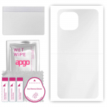 apgo Ultra Clear Protective Skin Sticker for the back compatible with Xiaomi Mi 11 Lite, Wrap Film, Hydrogel Film, Flexible, Soft TPU with positioning