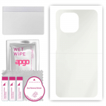 apgo MATTE Protective Skin Sticker for the back compatible with Xiaomi Mi 11, Wrap Film, Hydrogel Film, Flexible, Soft TPU with positioning layer easy