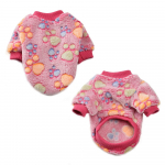 Lemmikloomakoerte riided S&uuml;gistalvine soe kampsun R&otilde;ivad v&auml;ikestele keskmistele koertele Moeprint Kutsikad Kassid Vest Mantel Chihuahua Mops Jope Riietus S