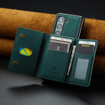 Parim libisemiskindel rahakoti&uuml;mbris Samsung Galaxy Z Fold 5 4 Fold5 Fold3 Fold4 Fold 3 5G nahast kaitsva kokkupandav Coque jaoks for samsung z fold 5