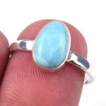Natural Republic Larimar v&auml;&auml;riskivi 925 prooviga h&otilde;be kingitus s&otilde;rmus S.7 S8K27