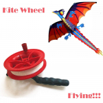 50M keerdn&ouml;&ouml;riga Red Wheel Kite Reel