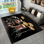 Trummikomplekt Muusikainstrumendid Trummikomplekt Ala-vaip, Vaip Kodu Elutuppa Magamistuppa Diivani Uksematt K&ouml;&ouml;gi Kaunistus, Libisemiskindel P&otilde;randamatt 80cm x 120cm