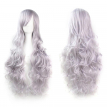 Cosplay kost&uuml;&uuml;m Parukad Naiste pikad lokid lainelised punased Halloweeni peol anime juuksed