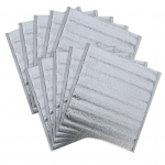 10 tk isoleeritud l&otilde;unas&ouml;&ouml;gi jahutuskott, mugav alumiiniumfooliumist alumiiniumfooliumist l&otilde;unakott k&ouml;&ouml;gi jaoks 20*20cm h&otilde;be