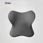 Auto peatugi nimmetugi nimmepadi m&auml;luvahtpadi seljatugi nimmepadi auto mugav kaelapadi autotarvikud hall