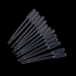 100 tk plastist &uuml;hekordselt kasutatavad pipetid 0,5 ml l&auml;bipaistvad &uuml;lekandepipetid, tilgutajad 100pcs