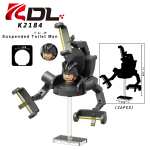 KDL826 Ehitusplokid Titan TV Mees V&auml;lk WC Lennumonitor Hiiglaslikud Mini Inimesed Figuurid Tellised M&auml;nguasjad lastele