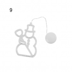 J&otilde;ulut&auml;he LED-lumememme imemiskell J&otilde;uluvana haldjakupp Kerge koduakna sisekujundus 9