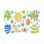 Vannituba Cartoon Kala tapeet Baby Kids Room Decal Art Seinakleebis Decor