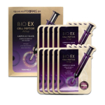 Tony Moly Bio EX Cell Peptide Fill-up Ampullimaski Komplekt (10 t&uuml;kki), 10 t&uuml;kki, 1 t&uuml;kk black