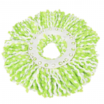 Majapidamismaagia asendust&auml;ite 360-kraadine tsentrifuugimislapp, mikrokiust mopipea roheline