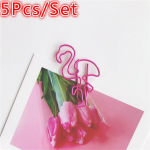 Magus roosa flamingo j&auml;rjehoidja kirjaklamber Kooli kontoritarbed Escolar Papelaria kingitus 1pc