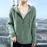 Naiste ka&scaron;miirist sviiter Qinghe ka&scaron;miir 30% ka&scaron;miir 70% vill s&uuml;gis-talvine ka&scaron;miir pullover pehme ja soe L roheline