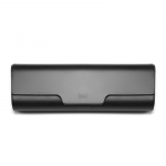 J&auml;&auml;tunud plastist l&auml;bipaistev prillitoos Lihtne kerge p&auml;ikeseprillide hoiukoht must