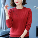 &Uuml;markaelusega kampsun, kootud pulloverid, pehmed kampsunid naistele kevad-s&uuml;gis-talv kudumid Pull Femme topid 2XL