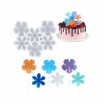 Erineva kujuga silikoonist pulgakommi vorm, želee, &scaron;okolaadi, koogi kaunistusvorm, k&ouml;&ouml;gi k&uuml;psetustarvikud, epoks&uuml;vaik 14