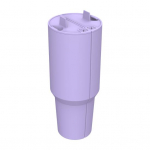 Silikoonist kaks-&uuml;hes tassi vooder 40 untsi tassi loomingulise joogi eraldaja jaoks Stiilne smaragdisain, toidukvaliteediga korduvkasutatav vooder peo jaoks A ts&uuml;aan