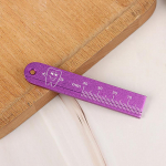 Kvaliteetsed alumiiniumist hambaravi endojoonlauad, m&otilde;&otilde;tkava Endodontilised s&otilde;rmede joonlauad hambaarsti t&ouml;&ouml;riistad materjalid lilla