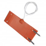 Autosoojenduspadi 12V 250x90mm auto diislifilter diislik&uuml;tuse parkimissoojendile elektriline k&uuml;ttepadi auto k&uuml;tusesoojenduse tarvikud oranž