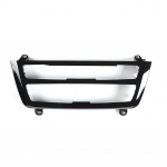 Auto armatuurlaua keskkonsooli AC paneel raadio dekoratiivliist LED meeleoluvalgus BMW 3/4 seeria 3GT M3 M4 F30 F31 F32 F34 F36 jaoks must