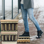 V&auml;listingimustes kasutatava jalatsipuhasti lumemudahari multifunktsionaalne saapapuhastaja sise- ja