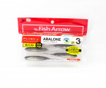 Fish Arrow Soft Lure Flash J Abalone 3 Inch #02 (5214)