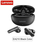 Uued Lenovo EA210 K&otilde;rvaklapid Traadita Bluetooth 5.3 M&uuml;rasummutav Peakomplekt HiFi Stereo Muusika Puutetundlik Madala Latentsusega M&auml;nguk&otilde;rvaklapid must