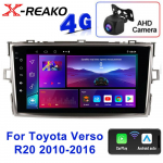 Toyota Verso R20 2010-2016 jaoks 2 Din Android 12 Autoraadio Multimeedia Videom&auml;ngija 4G 8-tuumaline GPS WIFI Carplay Autostereo DVD Peaseade 8 core 4GB+64GB