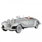 1/24 Mercedes-Benz 500K klassikalise auto sulamist mudelauto m&auml;nguasja survevalu metallist valatud heli- ja kerge autom&auml;nguasi lastele s&otilde;iduk