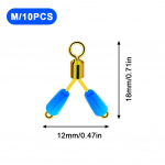 10 TK kerimisvastane silikoonist kiirfurkatsiooni alamliini klamber Joonis 8 R&otilde;ngas&uuml;henduse p&uuml;&uuml;givahendite tarvikud M/10PCS