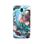 Coque Samsung Galaxy j7 2018 demon slayer tanjiro kamado 8 Maniacase