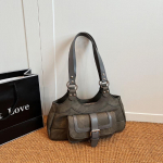 Vintage Design Sense &otilde;lakott Suure mahutavusega s&uuml;gistalvine uus mood, k&otilde;rgekvaliteedilised kaenlaalused kotid Lihtne ni&scaron;&scaron; Spice Girl pakk