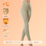 Meiyabi Naiste 24 Talvine K&uuml;tte Antibakteriaalne Samet Ka&scaron;miir K&otilde;rge V&ouml;&ouml;koht Retuusid XXXL/150-165 catties beige