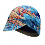 Tulekindel keevituskork hingav tolmukindel tulekindel t&ouml;&ouml;kaitsekork Duck Tongue Style kaitsev peakate sinine