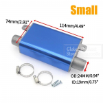 24mm summuti summuti S kumer &otilde;hk diisel seisuk&uuml;ttekeha v&auml;ljalasketoru alumiiniumsulamist auto veoauto VAN jaoks Webasto Eberspacher jaoks