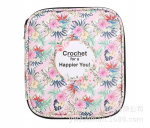 Lilleline k&auml;sitsi kudumise komplekt heegeln&otilde;ela t&otilde;mblukuga veekindel hoiukott DIY printimise hoiukott Jumper n&otilde;elakomplekt hoiukott