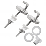 Reguleeritavad nupud hingedega roostevabast terasest WC Lihtne ja lihtne paigaldamine