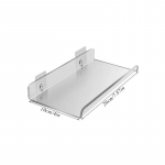 L&auml;bipaistev akr&uuml;&uuml;list ujuv riiul Isekleepuv hoiuriiul seinakaunistamiseks m&auml;nguasjade raamaturiiul Vannitoa seebi dosaatori hoidik