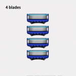 5-kihilised žiletiterade asendusterad K&auml;sitsi m&auml;rja raseerimise ohutus Raseerija nahakaitse Klassikaline habemenoa hoidik