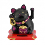 Rikkusega lehvitav k&auml;ega kass Hiina &otilde;nnekass Kuldne Maneki Neko Armas &otilde;nnelik kass K&auml;sit&ouml;&ouml; Kunstipood Hotellipood Kodu Autokaunistamine Kingitus