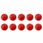 10 tk golfipallid siseruumides, v&auml;litingimustes Whiffle Airflow golfi treeningpallid valge