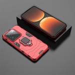 Armor p&otilde;rutuskindel r&otilde;ngahoidja telefoni&uuml;mbris Realme GT 7 Pro h&uuml;briid k&otilde;vaarvutile + pehme silikoonist kaitsekate Realme GT 6 GT 6T Neo 6 SE jaoks For Realme GT 7 Pro punane