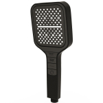 K&otilde;rgsurve du&scaron;iotsikud 7 pihustusrežiimiga Universaalne vett s&auml;&auml;stev suur k&auml;eshoitav v&otilde;imas ruudukujuline du&scaron;iotsik must