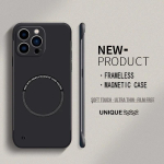 &Uuml;li&otilde;huke raamita k&otilde;va PC magnetiline telefoni&uuml;mbris Magsafe iPhone 15 14 13 12 11 Pro Max Plus 15Pro 14Pro jaoks Matt Mac Safe Kate for iPhone 15 ProMax must