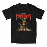 Manowari hiphopib&auml;ndi tr&uuml;kis&auml;rgid The Blood Our Enemies Tour 2025 Tees L&uuml;hikeste varrukatega puuvillane T-s&auml;rk Graafiline s&auml;rk L