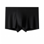 Meeste alusp&uuml;ksid Bokserid Homme Alusp&uuml;ksid L&uuml;hikesed p&uuml;ksid Aluspesu Bottom Ice Silk Pesu Knickers Boy Alusp&uuml;ksid L XL XXL 3XL 4XL 5XL 6XL L must