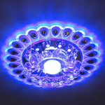 Moodne kristallklaasist LED-lae kohtvalgusti koridor koridori vahek&auml;ik veranda lakke paigaldatav s&uuml;vistatav kodukaunistusega valgustusseade Surface mount